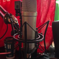 Micrófono Con Su Araña Original