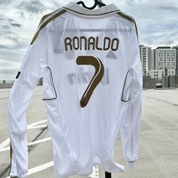 2011/2012 Ronaldo Real Madrid Long sleeve Size X-Large CR7