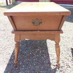 1964 Wood Side Table 