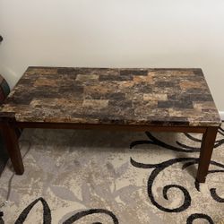 Marbel Coffee Table Used 