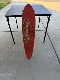Shock Top Belgian White 41” Promotional Longboard Skateboard