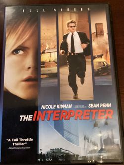 The Interpreter DVD Full Screen