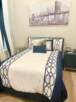 Beautiful Blue Bedroom Decor