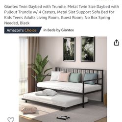 Giantex Twin Daybed with Trundle