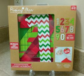 BRAND NEW RISING STAR COUNTDOWN JUMBO NUMBERS