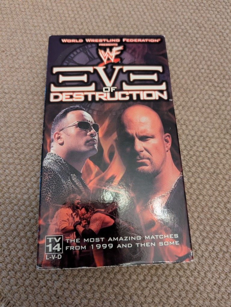 WWF - Eve of Destruction (VHS, 2000)