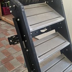 Lippert Solid Step Billet Aluminum Flip Up Rv Steps Upgrade 