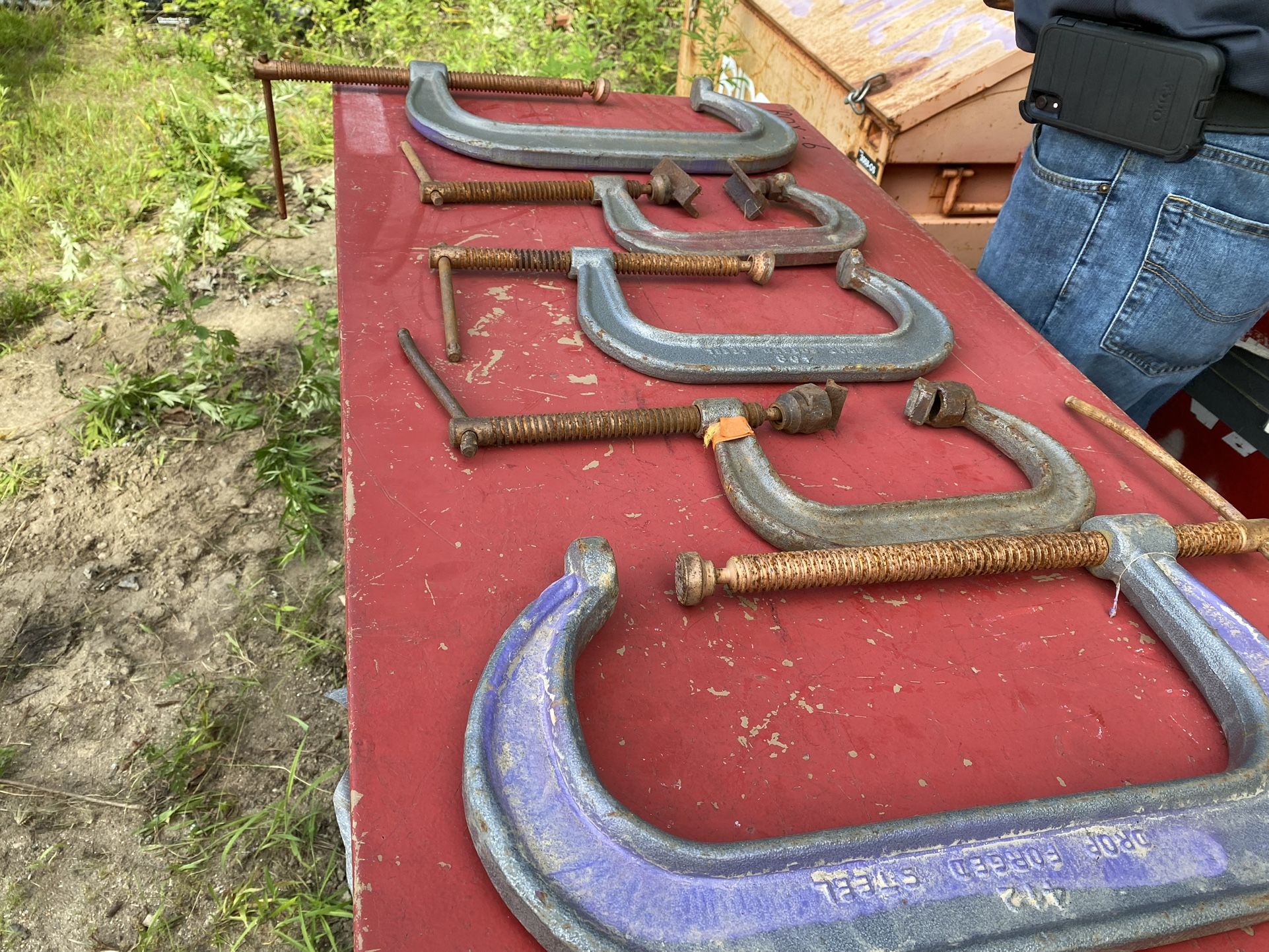 C Clamps Forged Steel 