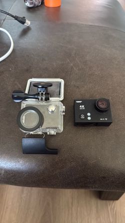 Naxa 4K Ultra HD Wi-Fi Action Camera with Case