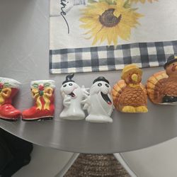 Ceramic Salt And Pepper Shakers 