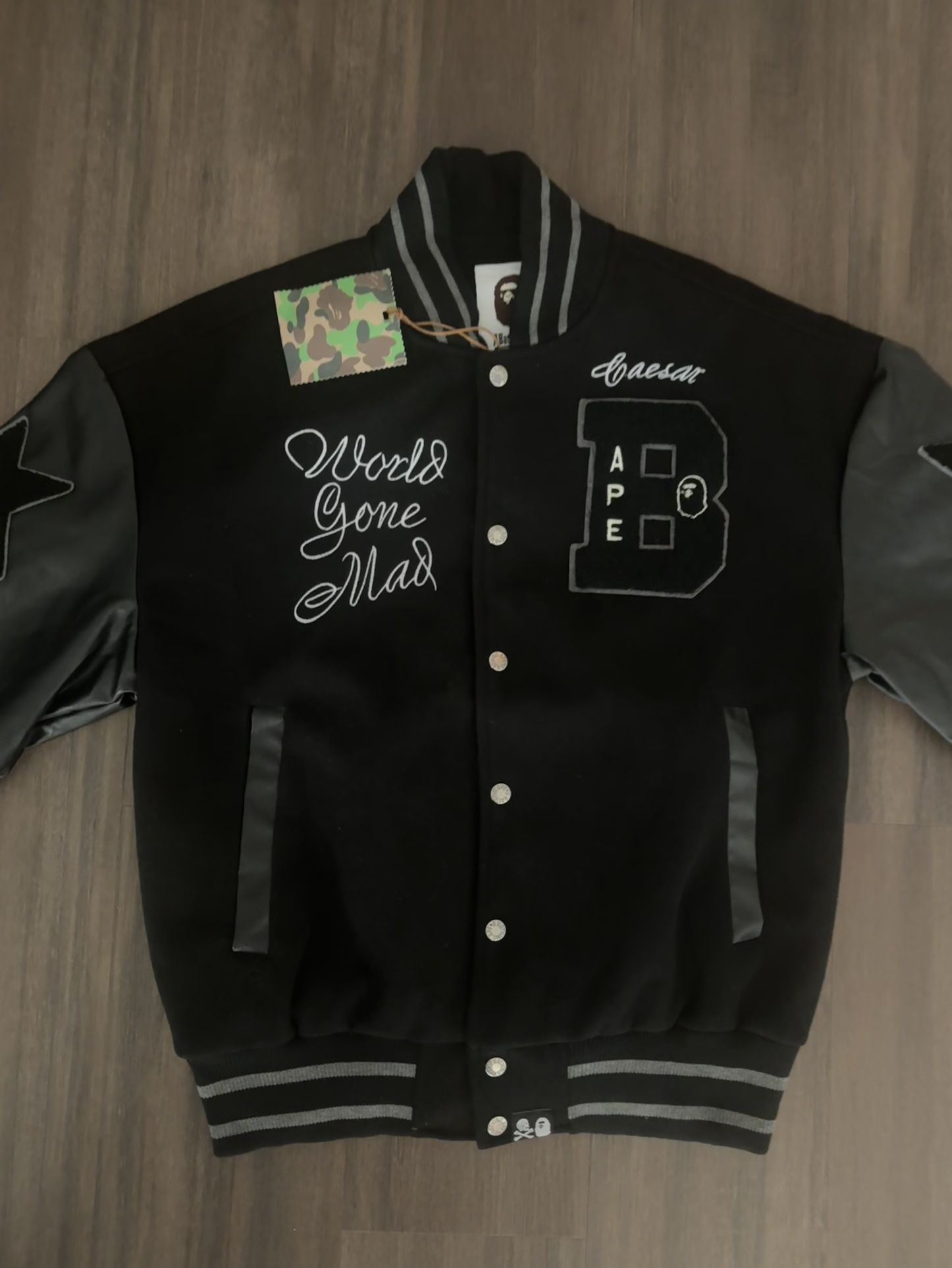 BAPE Varsity Jacket ‘Black’