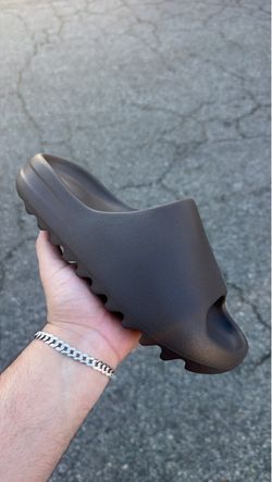 Brown Yeezy Slides