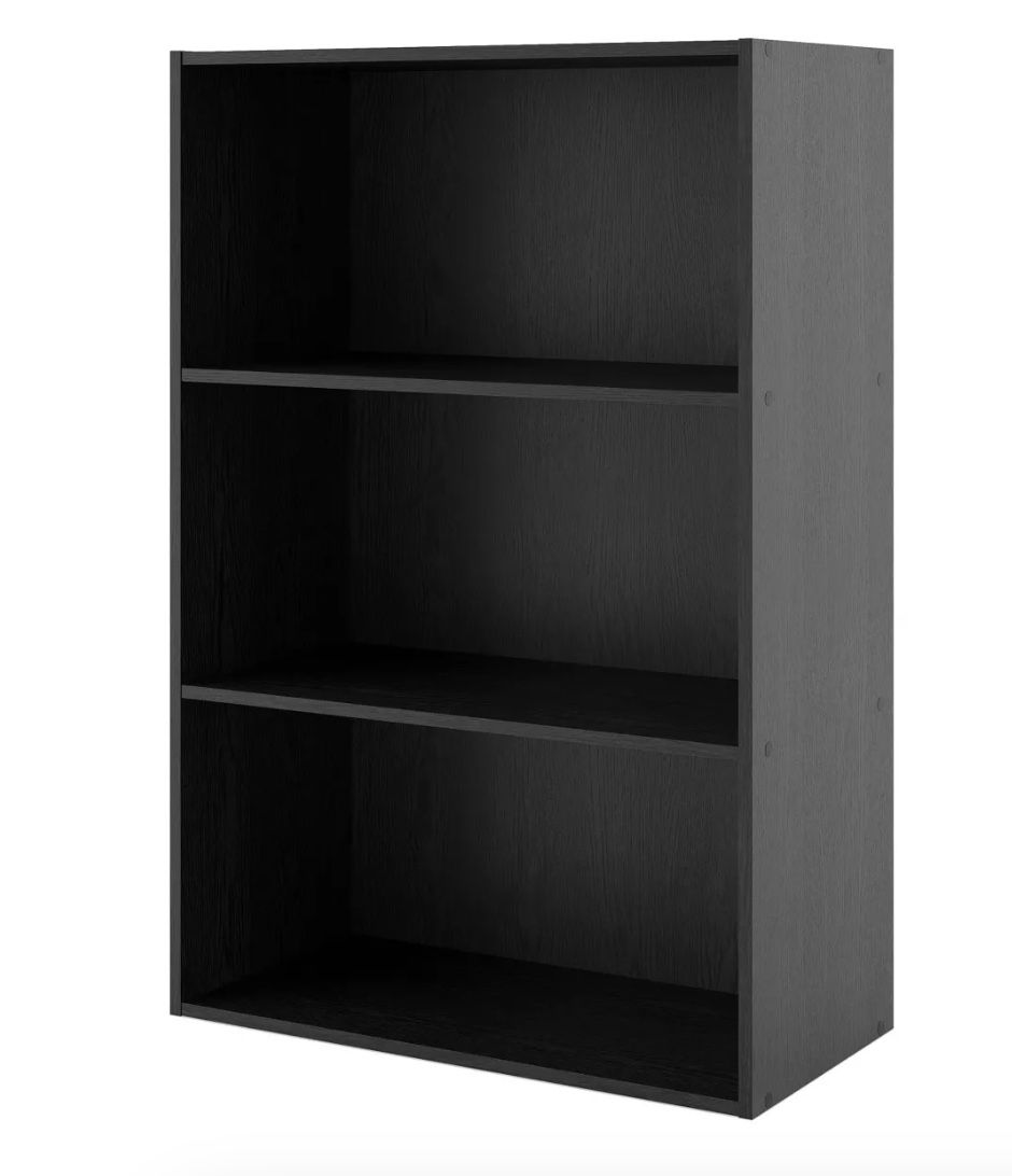 Modern Black Bookcase