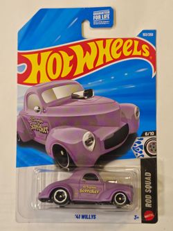HOT WHEELS . ROD SQUAD . 1941 WILLYS .