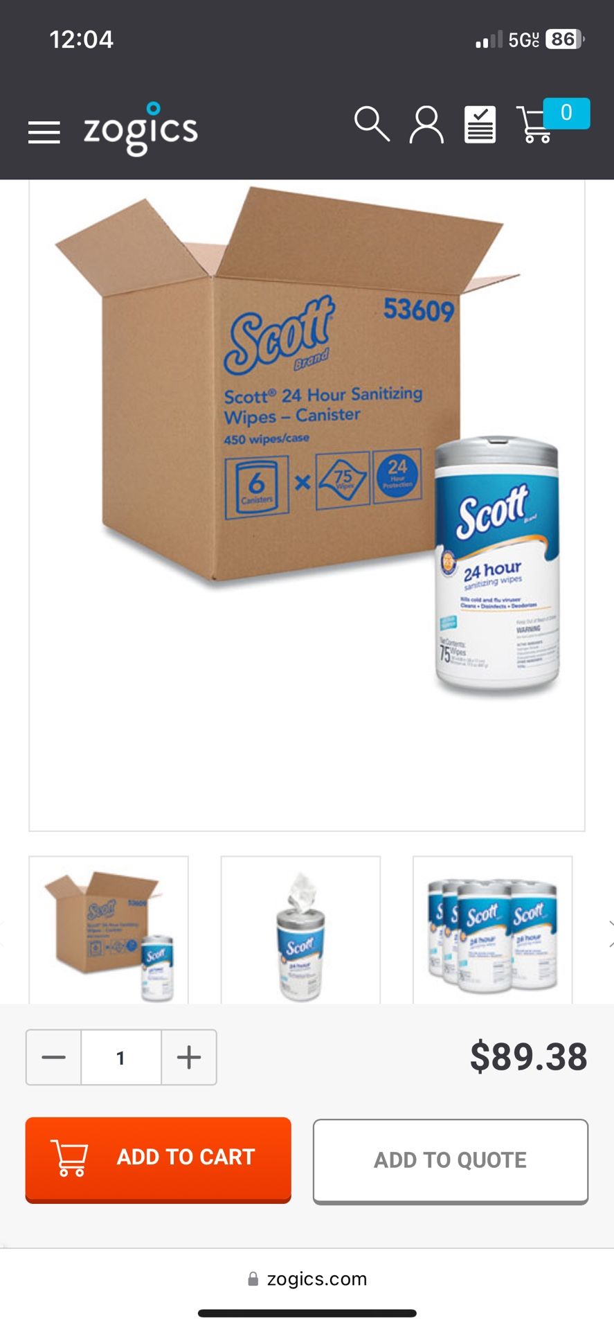 Sanitize Wipes