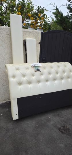 FREE Queen leather bed frame