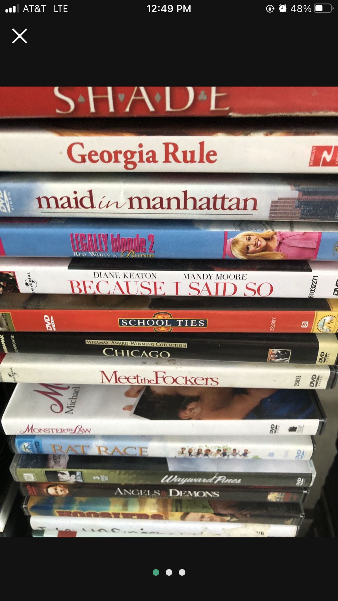Variety of Comedy DVD $1. Ea. 