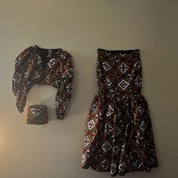 Custom Ankara 3 Piece Outfit