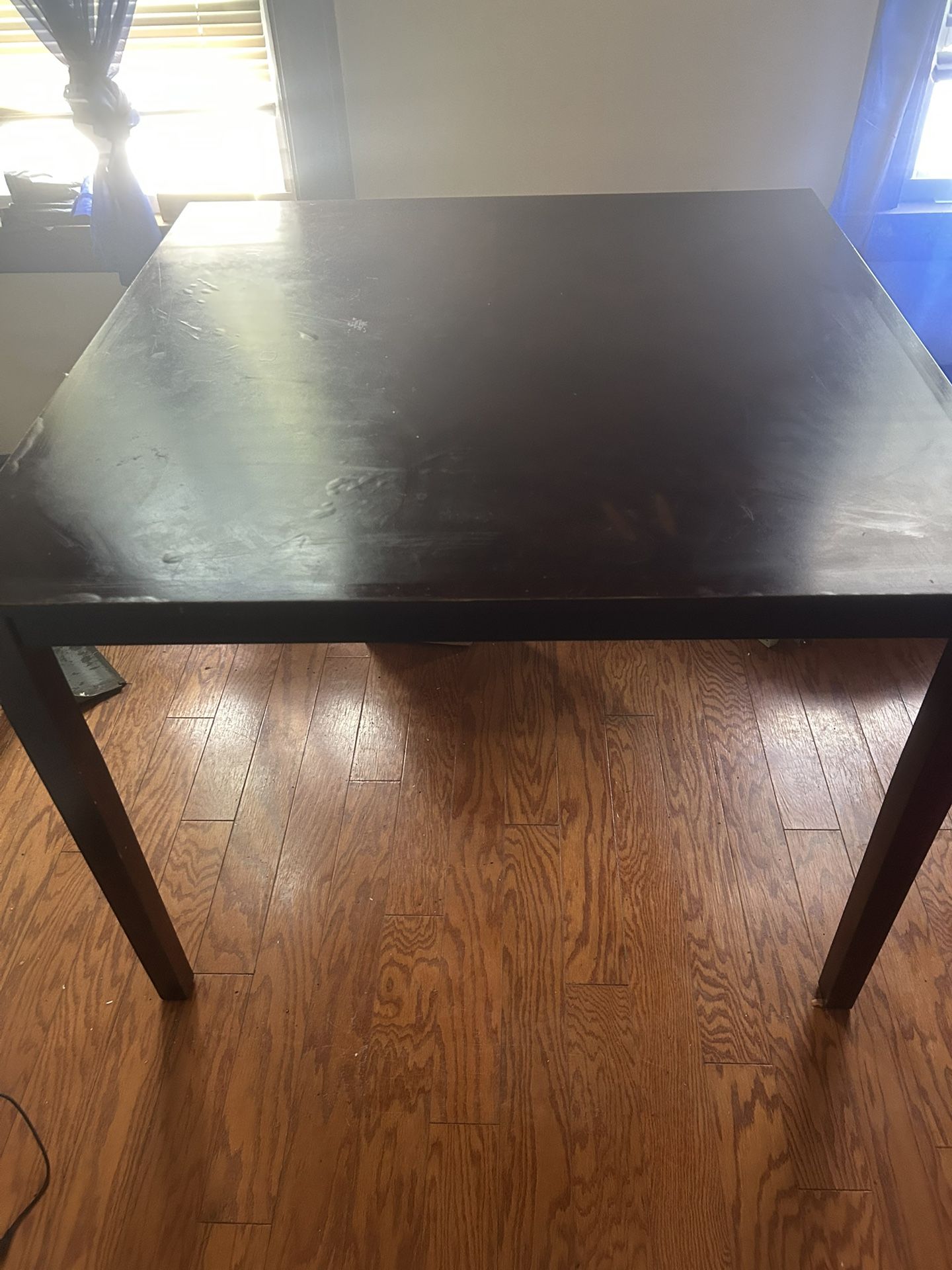 Free High Top Brown Table