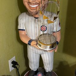 Three foot Chicago cubs bobble head