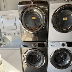 SAMSUNG 27” WASHER AND DRYER SET