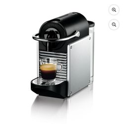 Nespresso Pixie Espresso Machine by De'Longhi, Aluminum