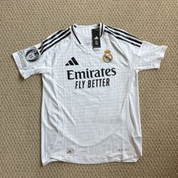 New 2024/2025 Adidas Real Madrid Official Shirt size medium