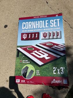 New cornhole set