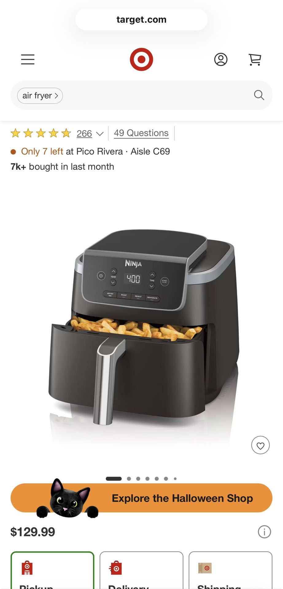 ninja air fryer- NEW