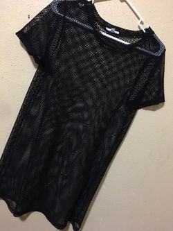 Fishnet tunic