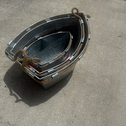 Boat Cooler Tins -three Sizes - See Description For Sizes