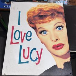 I Love Lucy Tin Sign