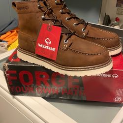 Wolverines Soft Toe Size 7.5 8 9