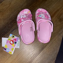 Hello Kitty Crocs Size C10