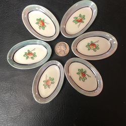 Antique Salt Ovals