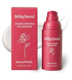 MilkySeoul Color Changing Foundation Natural Finish