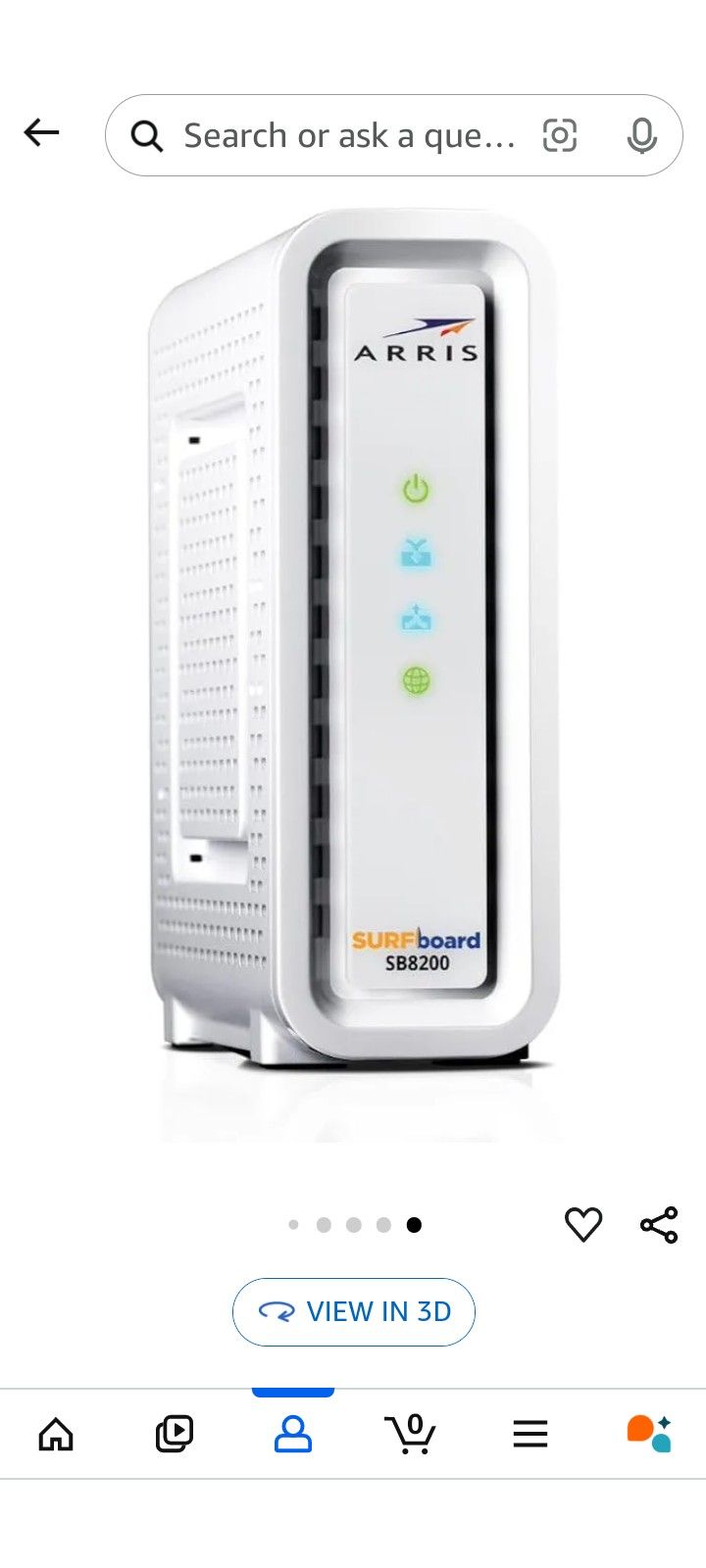 Like New Cable Modem & WiFi Router 