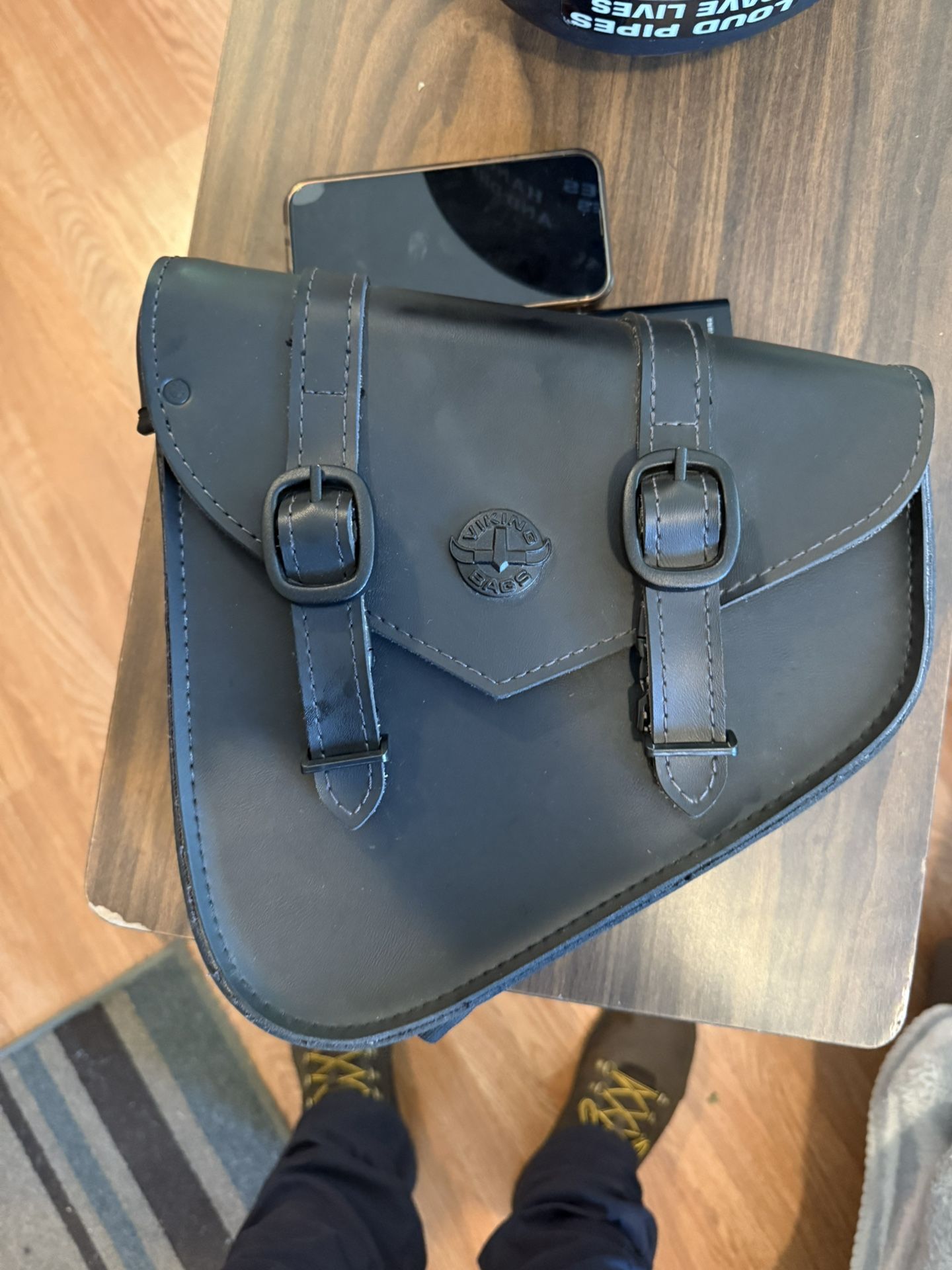 Brand new Viking swing arm bag.