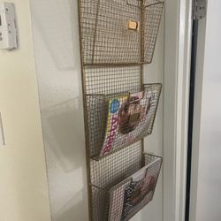 3 Pocketed File Wall Hanging 