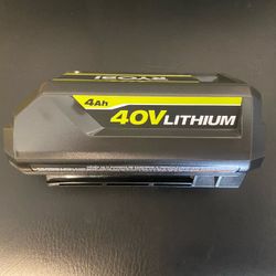 40V Ryobi Battery 4.0
