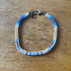 Harringbone Stitch Bracelet Size 8 To 8 1/2