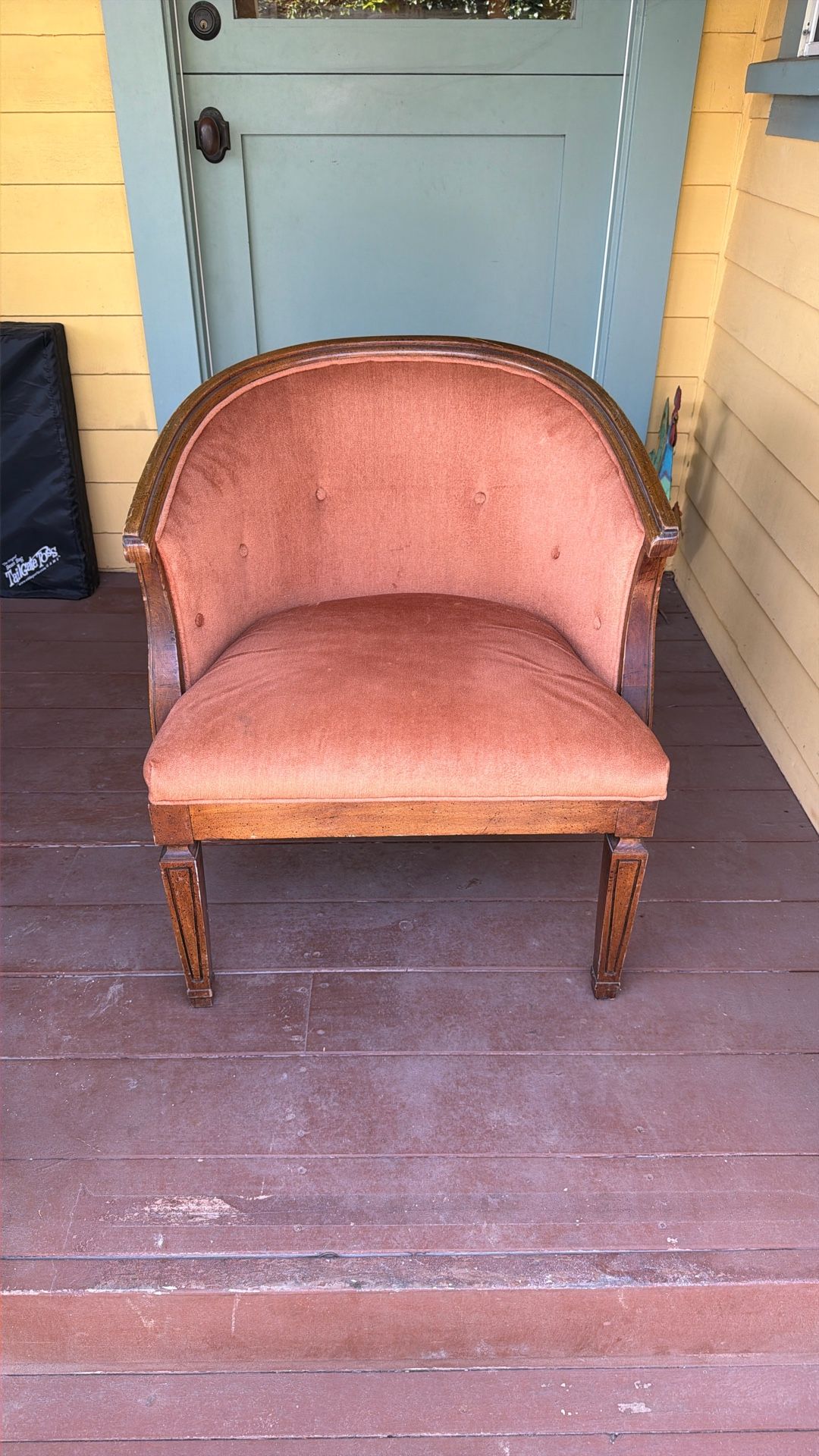 Rust Side Chair