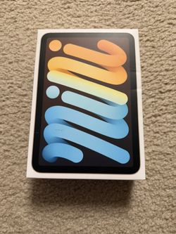 iPad mini 6th generation WiFi + cellular 256 GB box