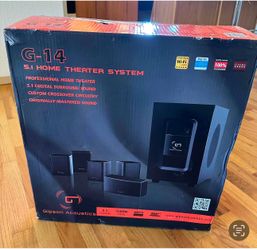 Gipson G-14 5.1 home theater system 1500 Watts must go