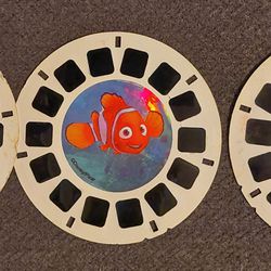 3 Pack Of Disney Pixar Finding Nemo ViewMaster Reels - ViewFinder