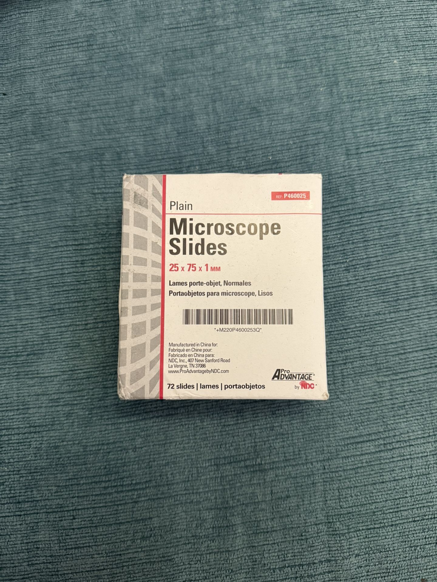 Microscope Slides 25 x 75 x 1mm