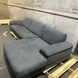 BARELY USED BLOOMINGDALES CHAISE SOFA