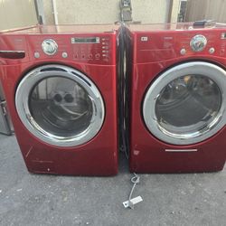 Lg Stackable Washer And Dryer Set Electric 