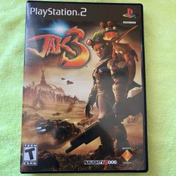 PlayStation 2 Game ( Jak 3 ) 