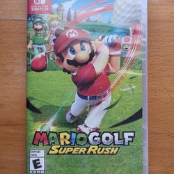 Mario Golf Super Rush *New Sealed* for Nintendo Switch